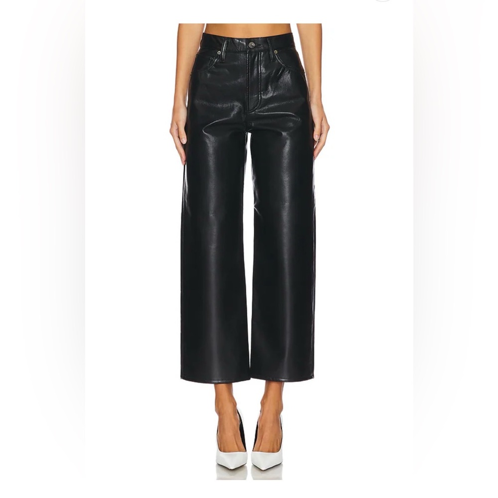 Agolde Ren Leather Pants